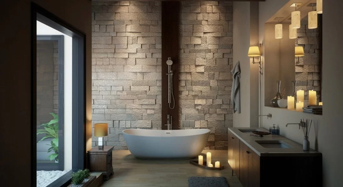 Kapaklı Banyo Dekorasyonu